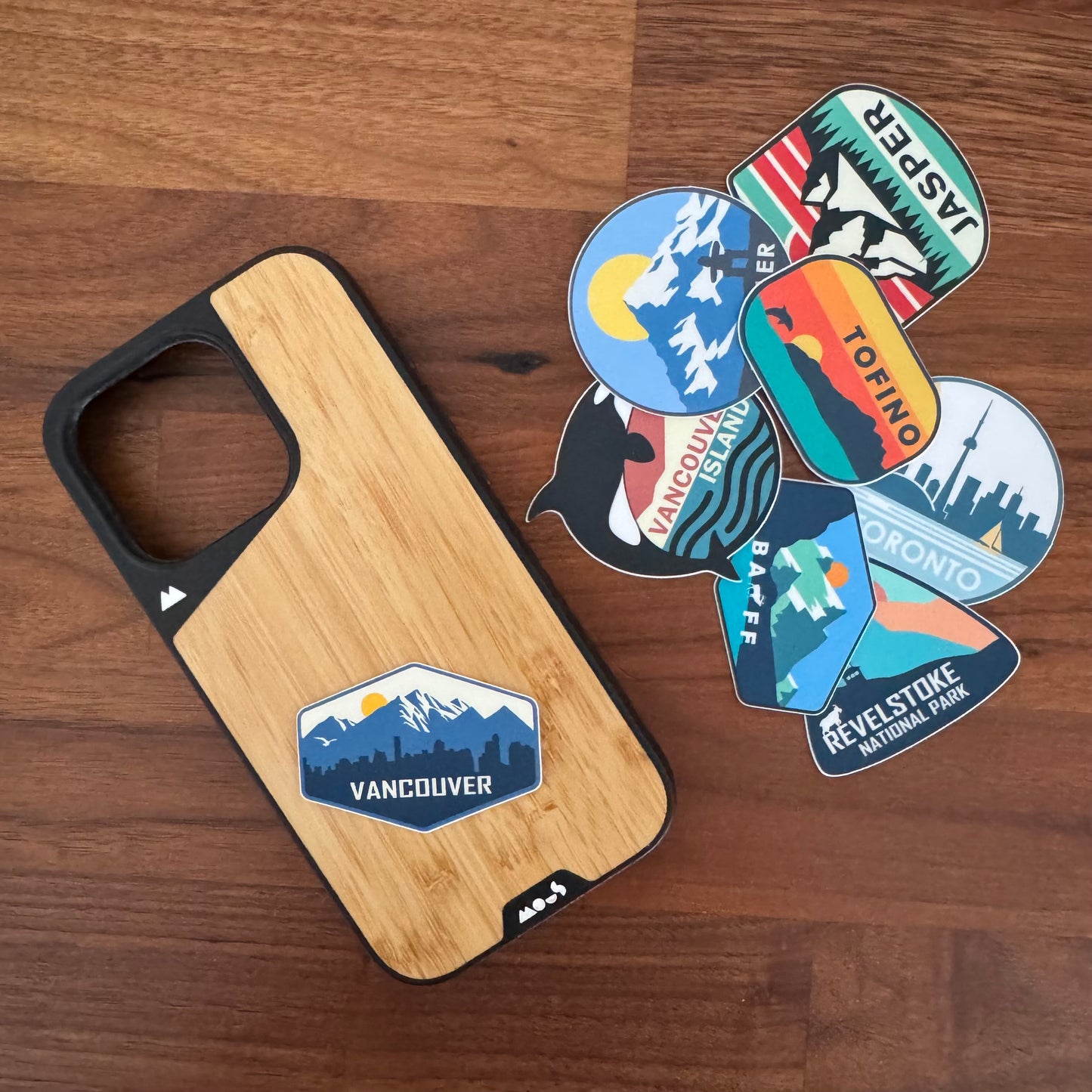 vancouver skyline sticker