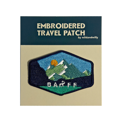 banff national park patch velcro