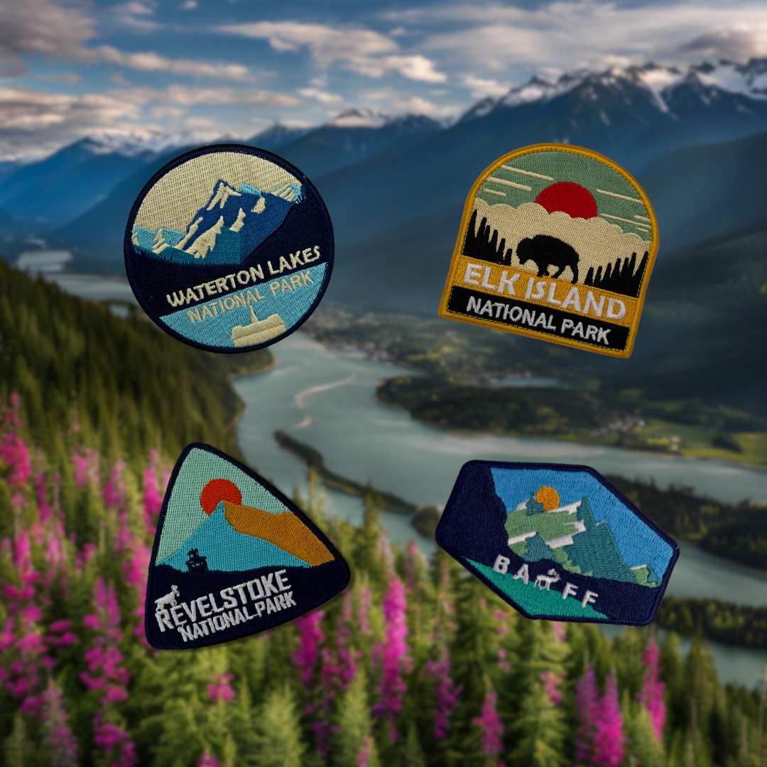 national park travel patches