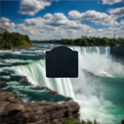 niagara falls embroidered travel velcro patch