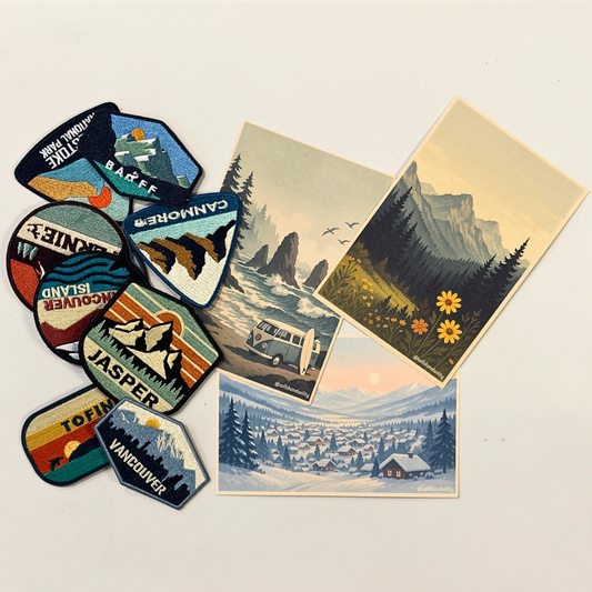 vintage travel postcards canada