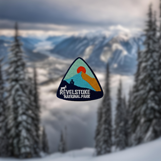 revelstoke national park ski resort travel patch 