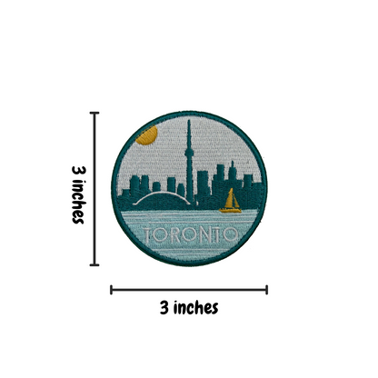 toronto travel patch measurements