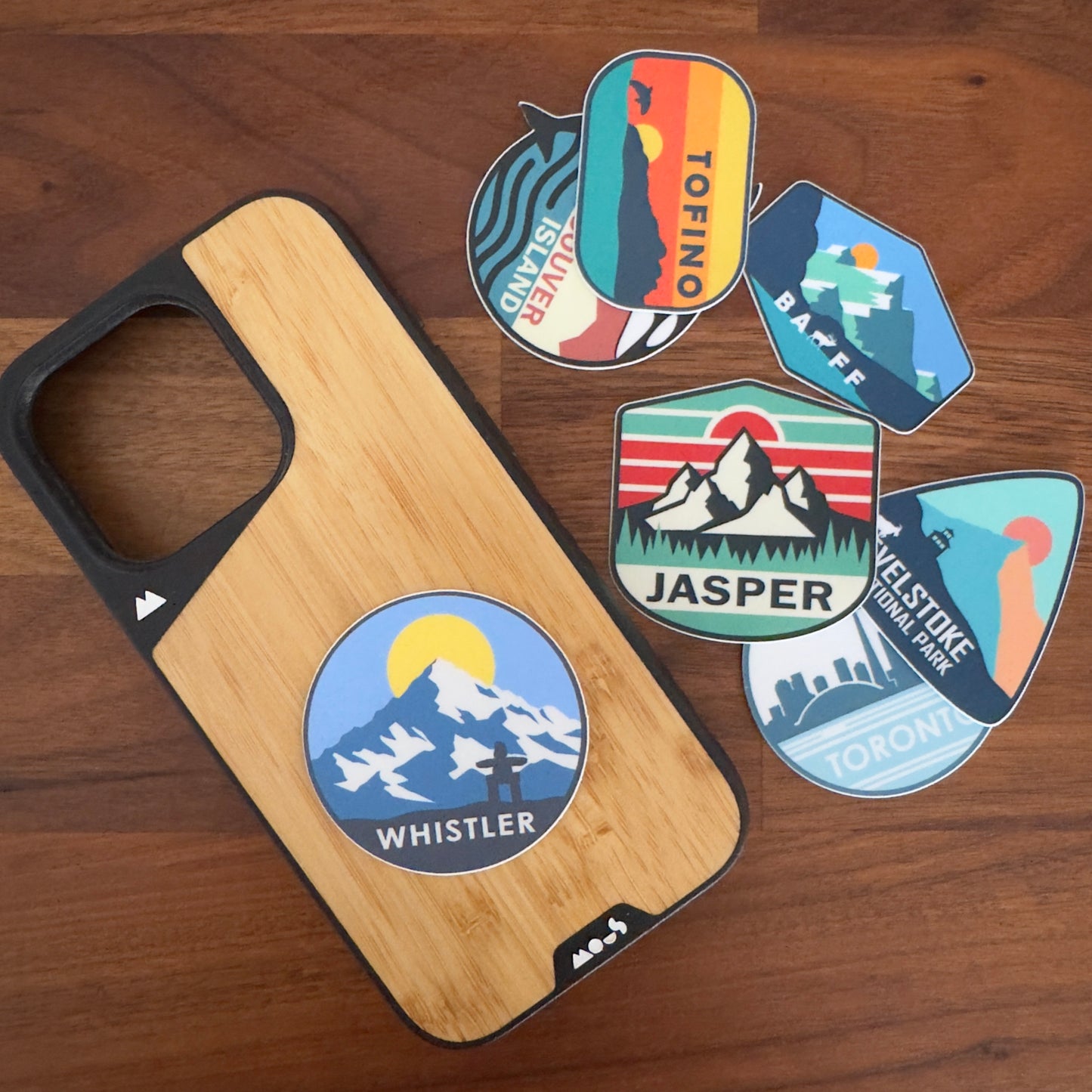 whistler blackcomb ski resort sticker